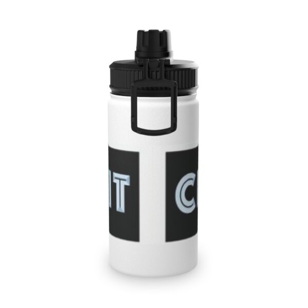 Stainless Steel Water Bottle, Sports Lid - Image 3